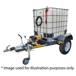 1000l High Pressure Washer trailer 100bar-220v- braked xe2x80x94 product photo