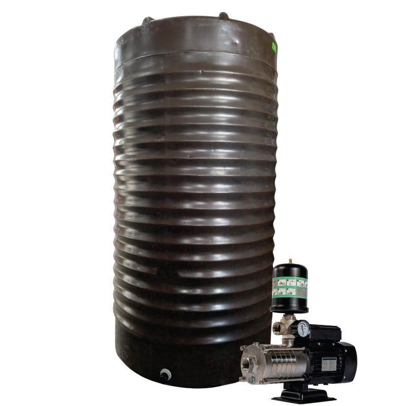 1200l Slim tank and 1.5kw Intelli VSD Booster pump xe2x80x94 product photo