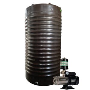 1000l Slim tank and 1.5kw Intelli VSD Booster pump xe2x80x94 product photo