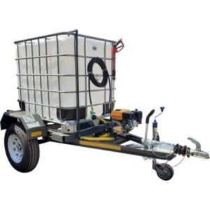 1000l High Pressure Washer trailer 186bar-petrol braked xe2x80x94 product photo