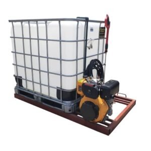 1000l Mobile High Pressure Washer-Diesel-Electric-Start-241-Bar- xe2x80x94 product photo