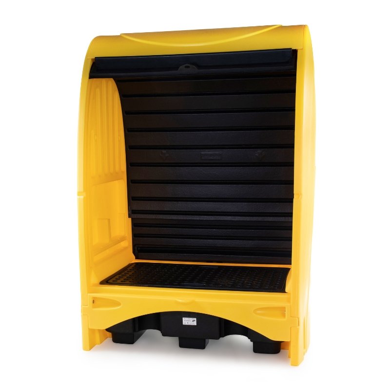 2 Drums Spill Containment Pallet for Hazardous Liquids with Hardcover (250 Litre Capacity) xe2x80x94 view 2