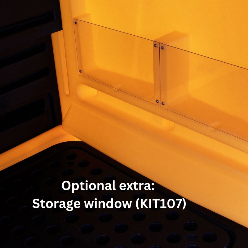 2 Drums Spill Containment Pallet for Hazardous Liquids with Hardcover (250 Litre Capacity) xe2x80x94 view 3