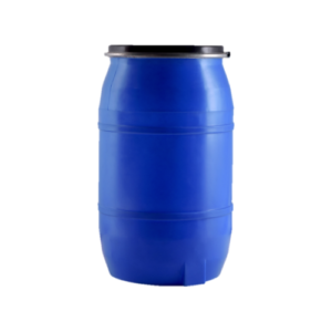 210 L Clip-On Lid Plastic Drum xe2x80x94 product photo