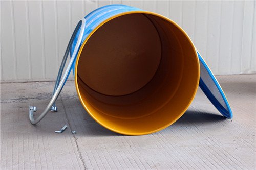 Used 210 Litre Close Top Steel Drum With Coated Interior xe2x80x94 view 2