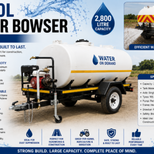 2,800L Water Bowser (Braked)