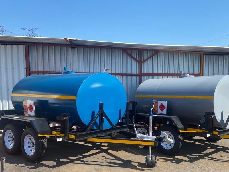 3,000L Water Bowser (Braked, Twin Axle)