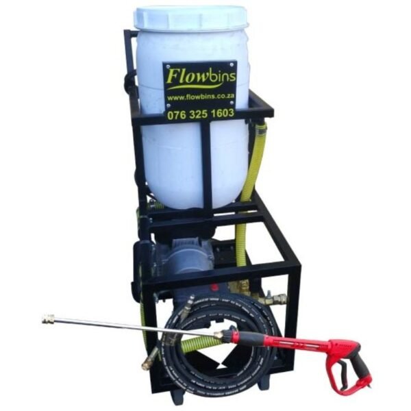 40lt Mobile Pressure washer trolley 2.2kw-220v-100bar xe2x80x94 view 2