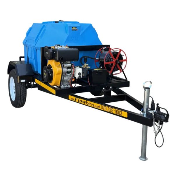 500L Jetting Machine Trailer Horizontal unbraked xe2x80x94 product photo