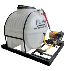 650l Mobile High Pressure Washer 6.5hp petrol 186bar xe2x80x94 product photo