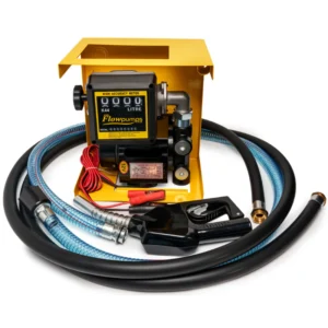 70lpm Diesel Pump Kit 12v with auto stop nozzle in Pump case xe2x80x94 product photo