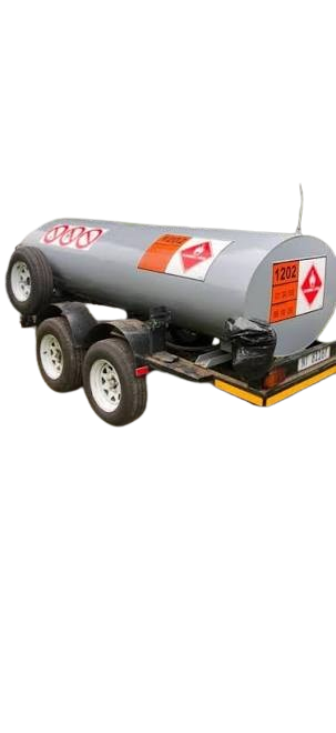 8,000L Off Road Agricultural Water Bowser (Braked, Twin Axle)