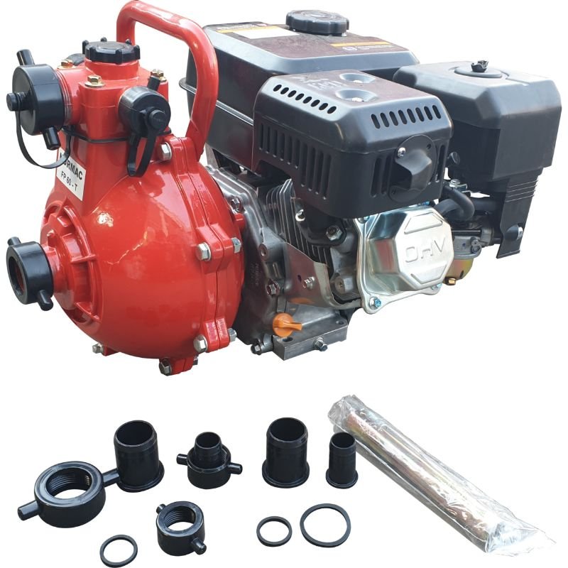 9.5bar twin stage petrol engine powered water pumps xe2x80x94 view 2