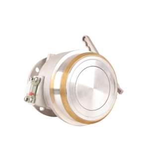 Bottom Loading API 4" Male Coupler with Sight Glass, Handle & Bronze Ring xe2x80x94 product photo