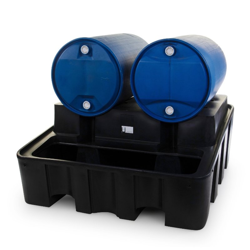 Double Bunded Drums Rack System Base Unit xe2x80x94 view 2