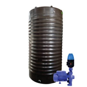 1000l Slim tank and 1.1kw Monoblock Water Pump & Controller xe2x80x94 product photo
