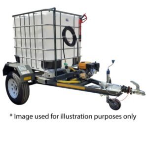 1000l High Pressure Washer trailer 100bar-220v- unbraked xe2x80x94 product photo