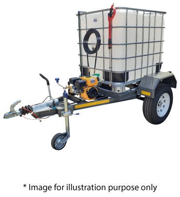 1000l High Pressure Washer trailer 100bar-220v- unbraked xe2x80x94 view 2