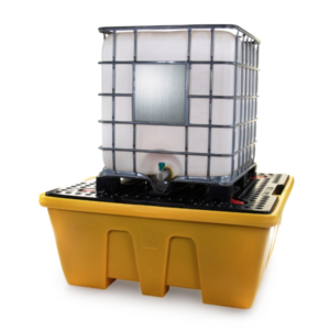 Single IBC Spill Containment Pallet Bund (1260 Litre Capacity) xe2x80x94 product photo