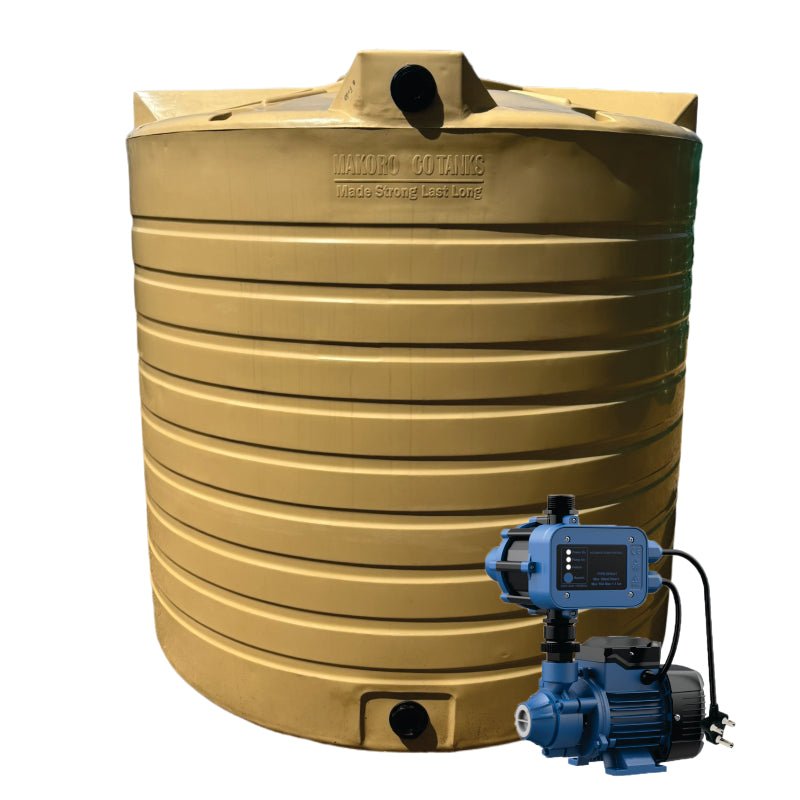 15 000l Water tank and 0.37kw Peripheral Econo Booster pump Combo xe2x80x94 view 2