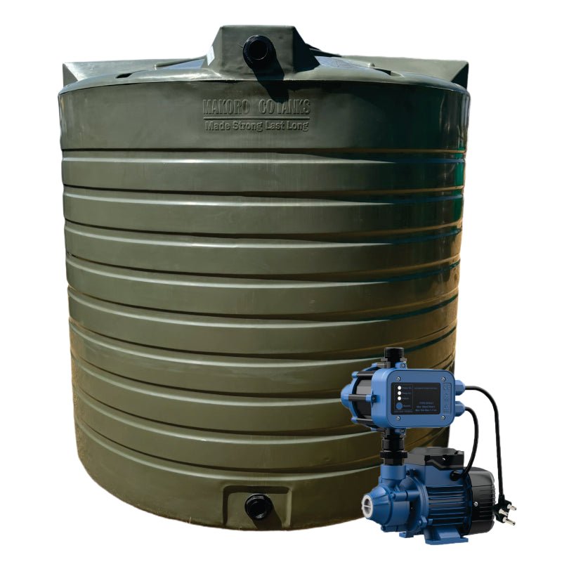 15 000l Water tank and 0.37kw Peripheral Econo Booster pump Combo xe2x80x94 view 3