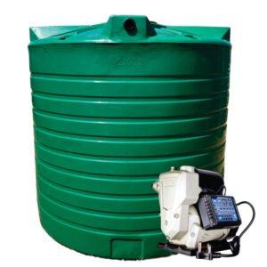 10 000l Water tank and VSP 1.5KW Booster Pump System (with VSD) xe2x80x94 product photo