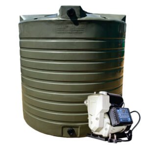 15 000l Water tank and VSP 1.5KW Booster Pump System (with VSD) xe2x80x94 product photo