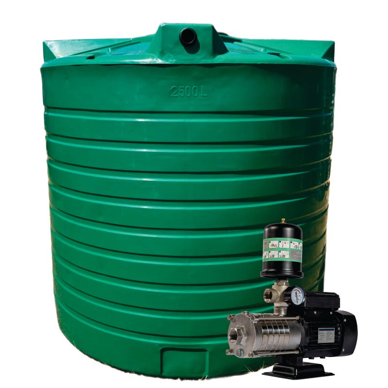 5000l Water tank and 0.75kw Intelli VSD Booster pump xe2x80x94 view 2