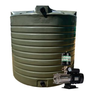 15 000l Water tank and 1.5kw Intelli VSD Booster pump xe2x80x94 product photo