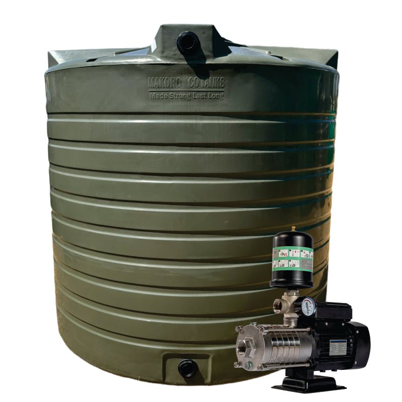 10 000l Water tank and 1.5 kw Intelli VSD Booster pump — view 2