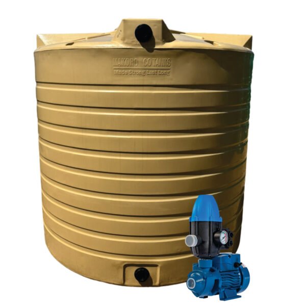 5000l Water tank and 0.75kw Peripheral Water Pump & Controller xe2x80x94 view 3