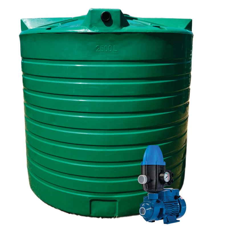 15 000l Water tank and 0.37kw Peripheral Water Pump & Controller — view 3