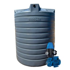 10 000l Water tank and 0.75kw Peripheral Water Pump &Controller xe2x80x94 product photo