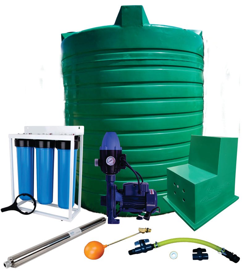 Water tank Combo Full House: 2500l Water tank & 1.1kw Monoblock Water Pump kit — view 2