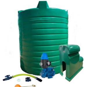 Water tank Combo Executive: 15 000l Water tank & 0.37kw Peripheral Water Pump — product photo