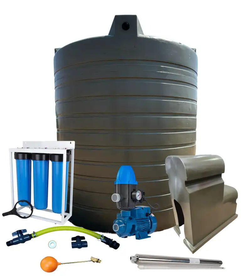 Water tank Combo Full House: 5000l Water tank & 0.75kw Peripheral Water Pump — view 3