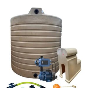 Water tank Combo Executive: 5000l Water tank & 0.37kw Econo Peripheral Water Pump — product photo