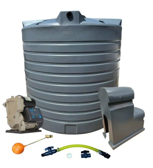 Water tank Combo Executive: 2500l Water tank & VSP 1.5KW Booster Pump System (with VSD) — view 3