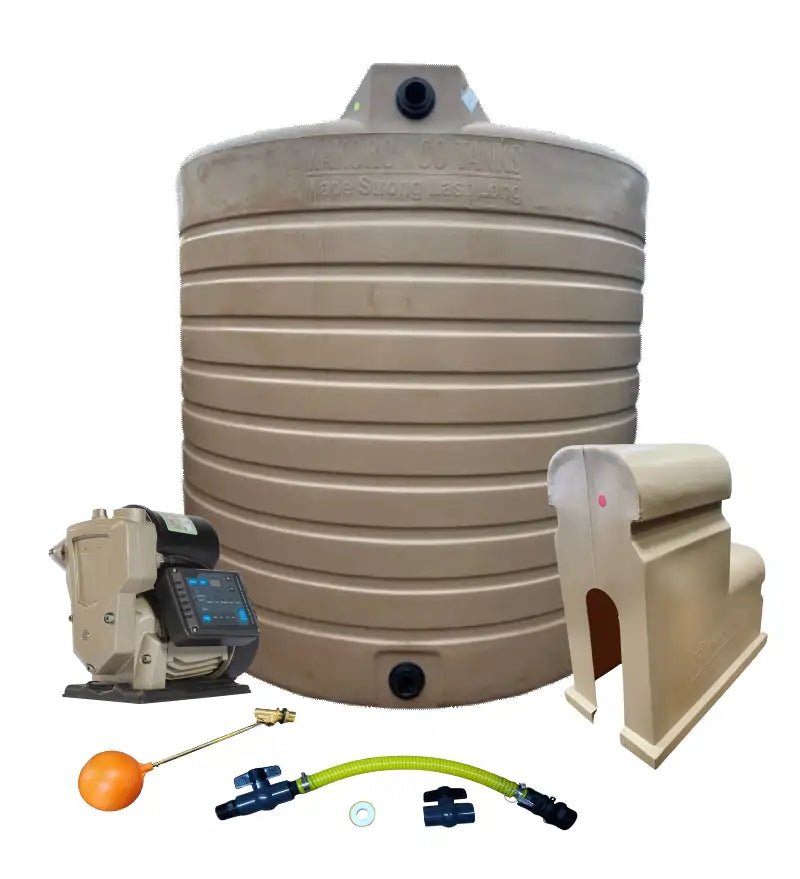 Water tank Combo Executive: 15 000l Water tank & VSP 1.5KW Booster Pump System (with VSD) — product photo
