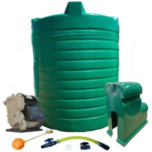 Water tank Combo Executive: 2500l Water tank & VSP 1.5KW Booster Pump System (with VSD) — product photo