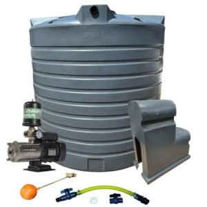 Water tank Combo Executive: 5000l Water tank and 1.5kw Intelli VSD Booster pump — product photo