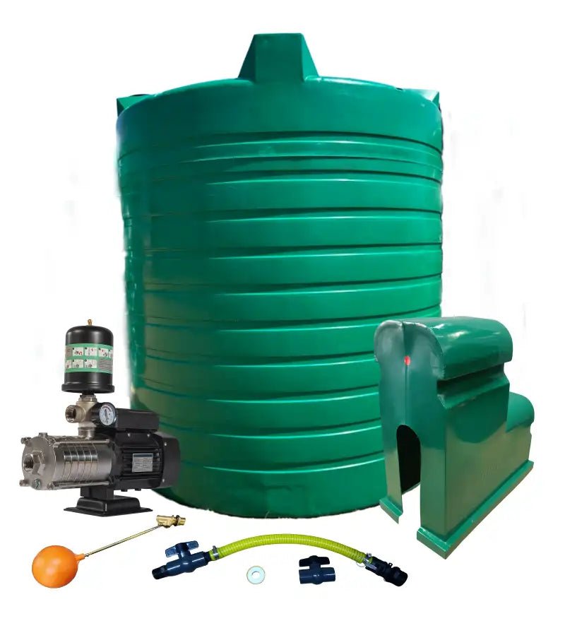 Water tank Combo Executive: 2500l Water tank and 1.5kw Intelli VSD Booster pump — view 3