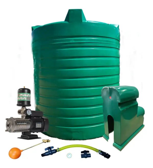 Water tank Combo Executive: 15 000l Water tank and 0.75kw Intelli VSD Booster pump — view 2