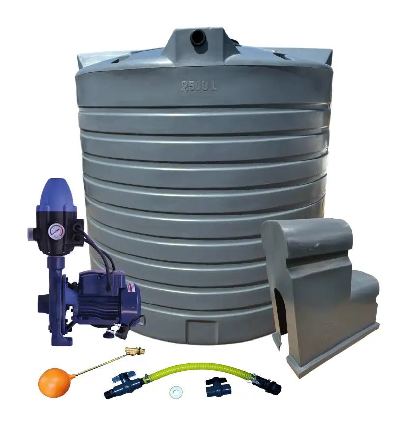 Water tank Combo Executive: 10 000l Water tank & 0.55kw Flowpump Monoblock Water Pump xe2x80x94 view 2