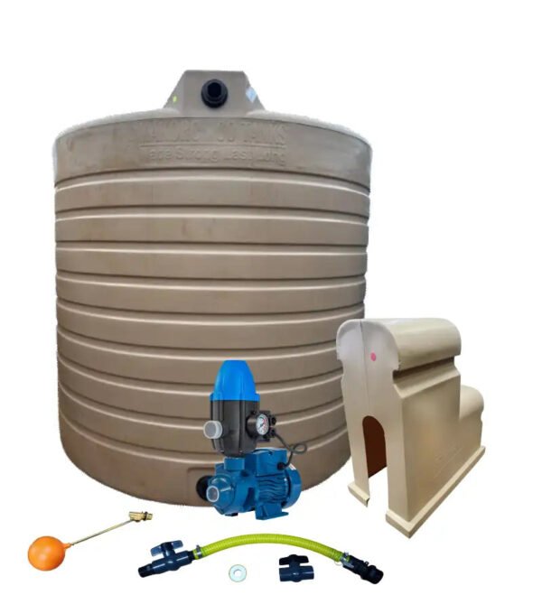 Water tank Combo Executive: 15 000l Water tank & 0.37kw Peripheral Water Pump — view 2