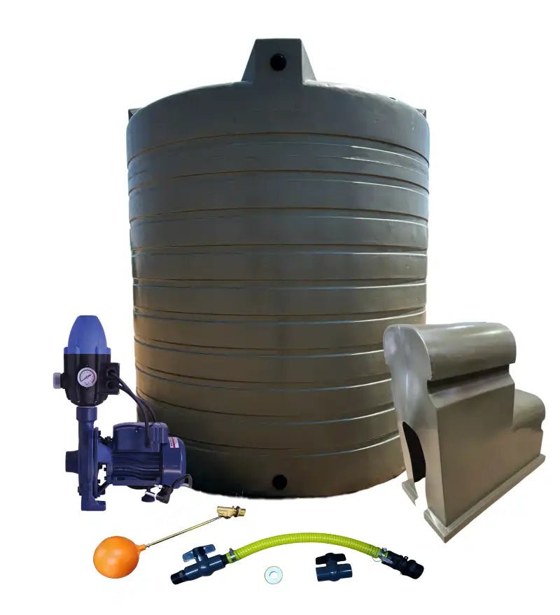 Water tank Combo Executive: 10 000l Water tank & 0.55kw Flowpump Monoblock Water Pump xe2x80x94 view 3