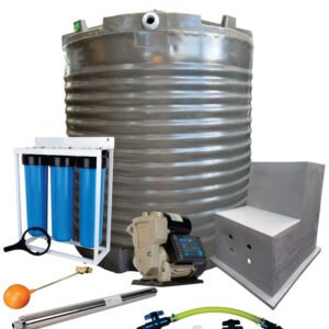 Water tank Combo Full House: 2200l Water tank & VSP 1.5KW Booster Pump System (with VSD) — product photo