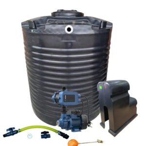 Water tank Combo Executive: 2200l Water tank & 0.37kw Econo Peripheral Water Pump — product photo