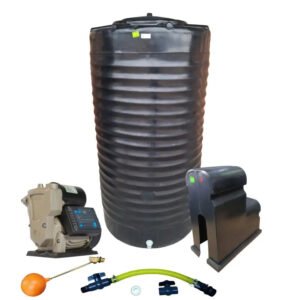 Water tank Combo Executive: 1200l Slim tank & VSP 1.5KW Booster Pump System (with VSD) — product photo