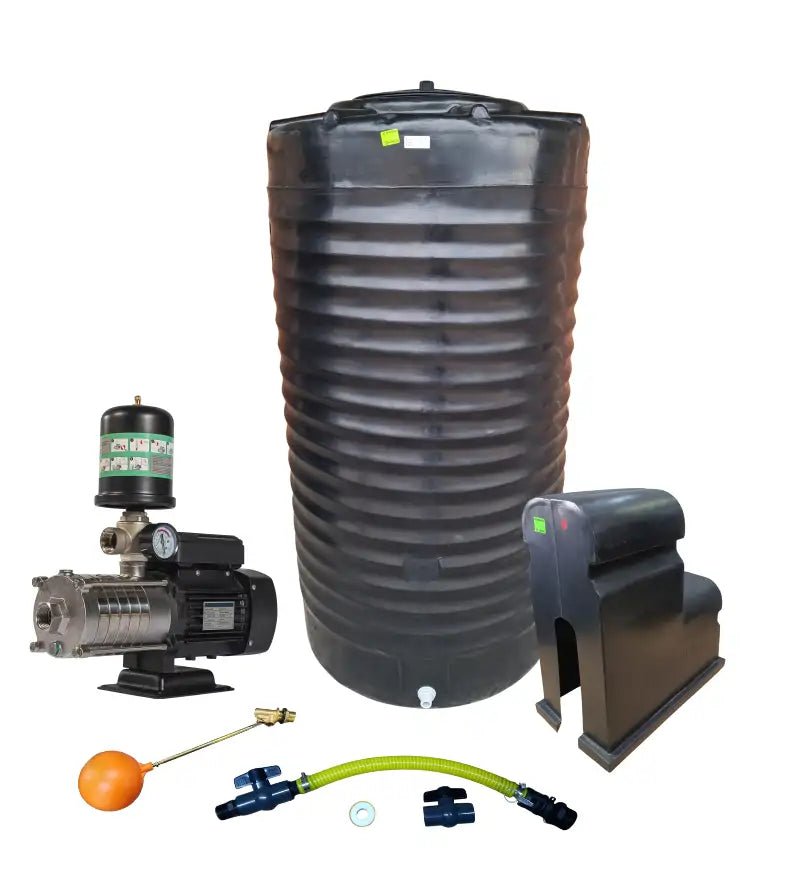 Water tank Combo Executive: 1200l Water tank & 1.5kw Intelli VSD Booster pump — product photo